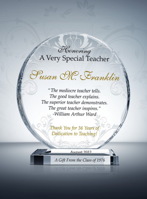 Appreciation Sayings For Plaques