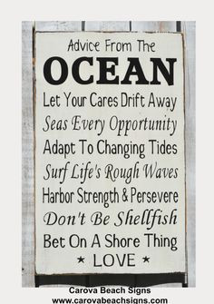 Ocean Love Quote, Anniversary Gift, Wedding GIft Destination Wedding ...