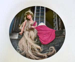 Vintage Grimms Fairy Tales Rapunzel Collector Plate Bradford Exchange ...