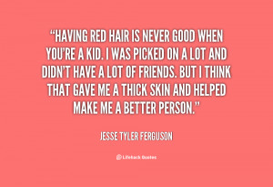 Quotes About Red Hair