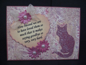 Dog Sympathy Cards Loss Pet