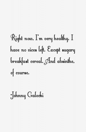 Johnny Galecki Quotes & Sayings