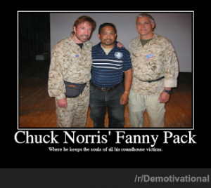 Chuck Norris' Fanny Pack