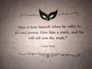 We all wear masks
