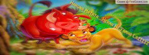 Timon & pumbaa Profile Facebook Covers