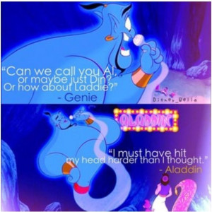 ... Disney Name, Movie Quotes, Robin Williams Genie Quotes, Genie Funny