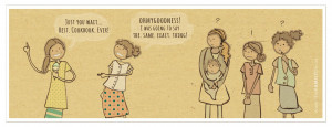 ... -oh-my-goodness-cookbook-comic-ladies-sisters-camera-funny-3