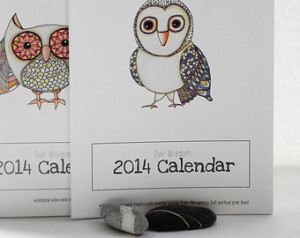 ... Wall Calendar With Wisdom of Rumi Quotes from Wise Illustrated Owls