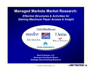 Managed Markets Market Research- Payer Access & Insight Report Summary