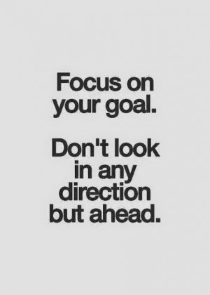 RB': Focus on your goal!