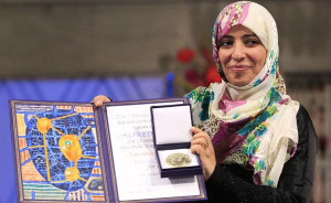 Muslim, was the first Arab woman and youngest person awarded the Nobel ...