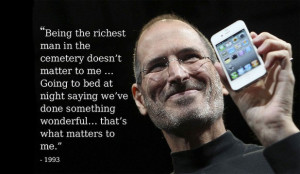 THE JOBS WAY: Steve Jobs on life, death and his philosophy.