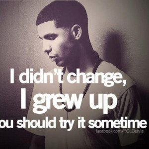 Grown up ...
