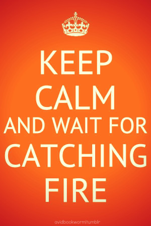 Esperar por En llamas hasta noviembre del 2013, sera muy dificil. pero ...