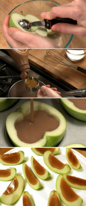 INSIDE OUT CARAMEL APPLES SLICES Pictures, Photos, and Images for ...