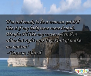 not ready to be a woman