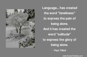 Loneliness Quotes