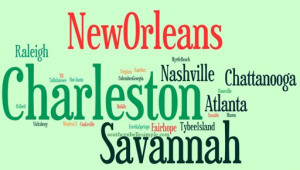 Wordle Wednesday: Southern Cities