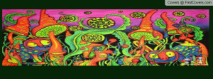 Trippy shrooms Profile Facebook Covers