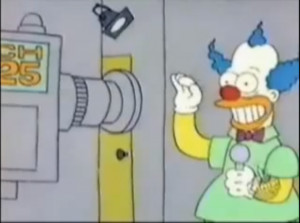 The Simpsons Short- Krusty the Clown Show