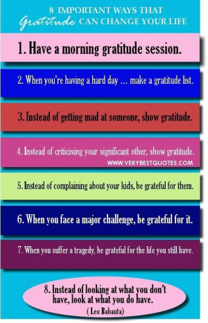 Gratitude quotes 8 tremendously important ways that gratitude can ...