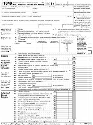 Irs Form 1040 Instructions 2014