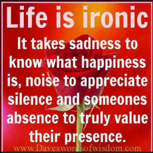 Life is ironic... via www.9quote.com