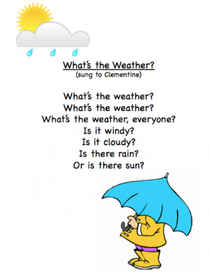 weather poems
