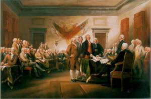 Jonathan Trumbull - Signing of the Declaration of Independence