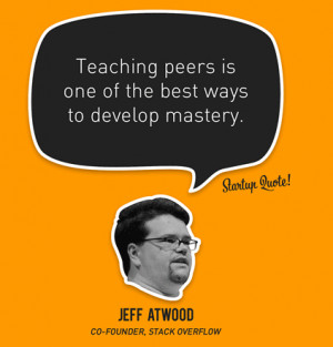 Peer Teaching Quote