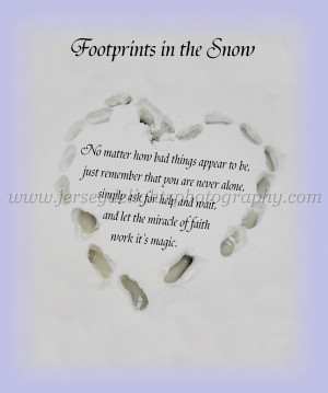 Footprint Quotes And Sayings Snow Sayings Snow Quotes