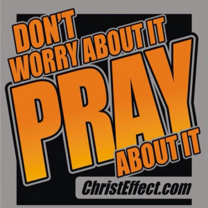 because prayer works...