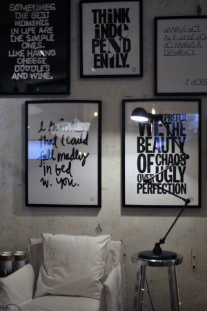 love the quote wall…why isn’t this in English? That whole wall of ...