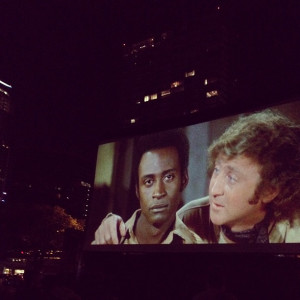 Blazing Saddles Quote-Along in the park at the Rolling Roadshow!