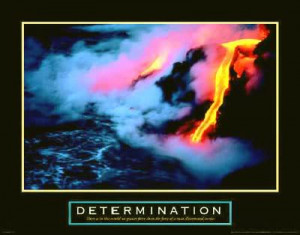 hot Determination Premium Poster quotes on determination.