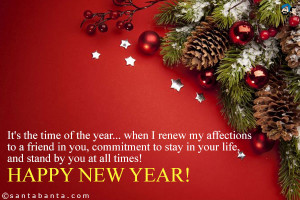 New year is unfolding like a rose bud.May your flowers into a ...