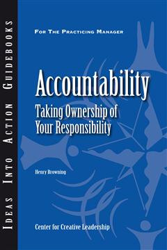 Home > Accountability: Taking Ownership of Your Responsibility