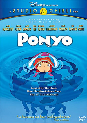 Ponyo DVD cover.