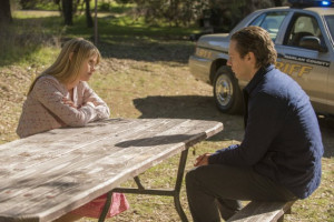 Still of Jacob Pitts and Lindsay Pulsipher in Justified (2010)