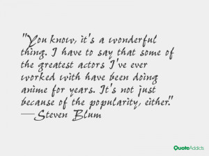 Steven Blum