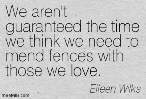 To not waiting another day...