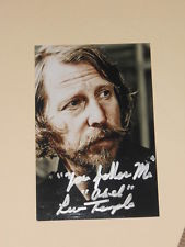 ... LEW TEMPLE Signed THE WALKING DEAD 4x6 Photo AXEL AUTOGRAPH + QUOTE