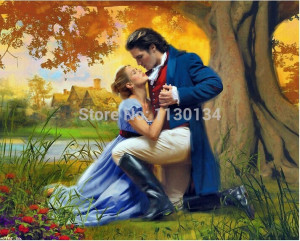 Deep câlin amoureux diamant. peinture broderie carré en résine ...