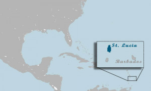 Jade Mountain St Lucia Map
