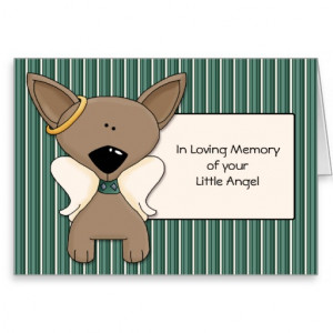 Dog Sympathy Cards And More