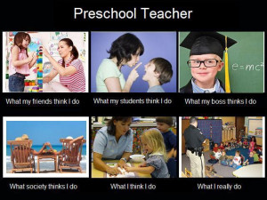 Funny Preschool Teacher
