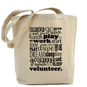 Library Volunteer Bags Totes Life Quote Funny Tote Bag