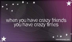 Crazy Times Quote