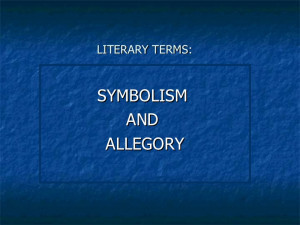 Symbol Examples In Literature Literary terms: symbolism and