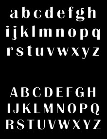 English alphabet . Letters form the basis for many languages ...
